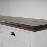 Corfu Large Buffet 5 Doors 3 Drawers 71''