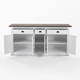Halifax Accent Large Buffet 5 Doors 3 Drawers 71''