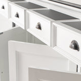 Halifax Contrast Large Buffet 4 Doors 4 Drawers 79''