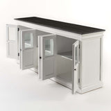Halifax Contrast Buffet with 6 Glass Doors