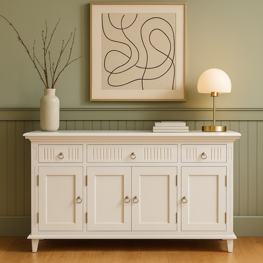Skansen Buffet with 4 Doors 3 Drawers