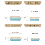 Blue Bakeware Set of 4