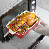 Bakeware Set Red Baking Dishes