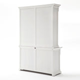 Provence Hutch Cabinet with 8 Shelves