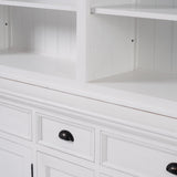 Halifax Hutch Bookcase 5 Doors 3 Drawers