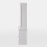 Halifax Hutch Bookcase 5 Doors 3 Drawers