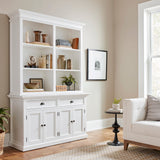 Halifax Buffet Hutch Unit with 6 Shelves
