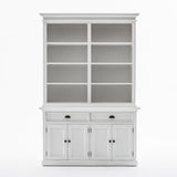 Halifax Buffet Hutch Unit with 8 Shelves