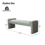 Vittoriano Upholstered Bed Foot Bench