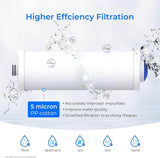Waterdrop 5 Micron Sediment Water Filter Replacement for WD-BG100 Whole House Water Filter System