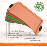 Medium Cookie Sheet -Commercial Grade Restaurant Quality Metal Bakeware, Compatible With Models: Ncsbs3S45, Nc5Pcs (Copper)