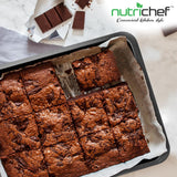 Non-Stick Baking Pan - Deluxe Nonstick Gray Coating Inside And Outside, Compatible With Model: Ncbs10S (Black)