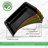 Non-Stick Baking Pan - Deluxe Nonstick Gray Coating Inside And Outside, Compatible With Model: Ncbs10S (Black)