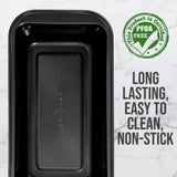 Non-Stick Loaf Pan - Deluxe Nonstick Gray Coating Inside And Outside, Compatible With Model: Ncbs10S (Black)