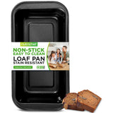 Non-Stick Loaf Pan - Deluxe Nonstick Gray Coating Inside And Outside, Compatible With Model: Ncbs10S (Black)
