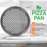 Non-Stick Pizza Pan - Deluxe Nonstick Gray Coating Inside And Outside, Compatible With Model: Ncbs10S (Gray)