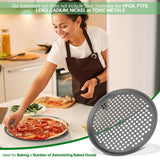 Non-Stick Pizza Pan - Deluxe Nonstick Gray Coating Inside And Outside, Compatible With Model: Ncbs10S (Gray)