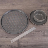 Non-Stick Pizza Pan - Deluxe Nonstick Gray Coating Inside And Outside, Compatible With Model: Ncbs10S (Gray)
