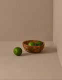 Natural Olive Wood Snack Bowls