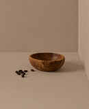 Natural Olive Wood Snack Bowls