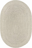 Beige Braided Faux Jute Outdoor Rug