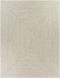 Beige Braided Faux Jute Outdoor Rug