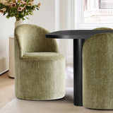Baguette & Doris 86.5" Black Rectangle Dining Table Set for 8 (9-Piece)