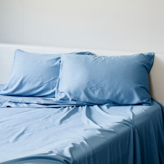 Bamboo Pillowcase Set – Ocean