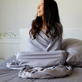 Bamboo Bed Sheet Set - Platinum