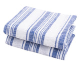 Blue Striped Kitchen Towels