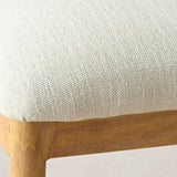 Barcelona 25.5" Beige Rattan Upholstered Counter Stool (Set of 4)