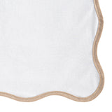 Pink Scalloped Napkin