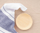Navy Blue Belgian Linen Tea Towels - Set of 2