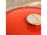 BergHOFF Neo 5pc Cast Iron Dutch Oven Set with 10" Fry Pan, 3qt. & 5qt., Orange