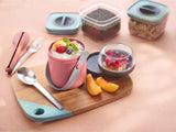BergHOFF Leo 6pc Travel Lunch Set, Pink