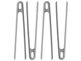 BergHOFF Leo Grey Tongs, Set of 4