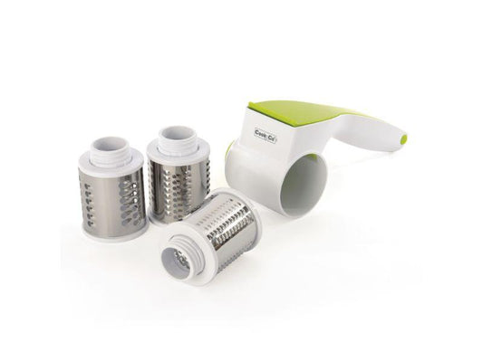 BergHOFF Essentials 4pc Rotary Cheese Grater Set, 8"