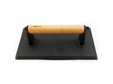 BergHOFF Neo Cast Iron Bacon/Steak Press 9" x 5", Black
