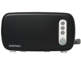 BergHOFF Seren 2Pc Side Loading Toaster with Black Panel