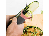 BergHOFF Leo 5" Stainless Steel Julienne Peeler, Pink