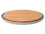 BergHOFF Leo 14.25" Bamboo Cutting Board with Plate, Grey