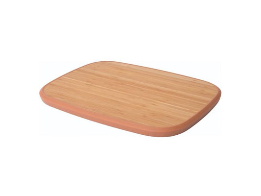BergHOFF Leo 14.5" Bamboo Cutting Board Anti-Slip, Pink