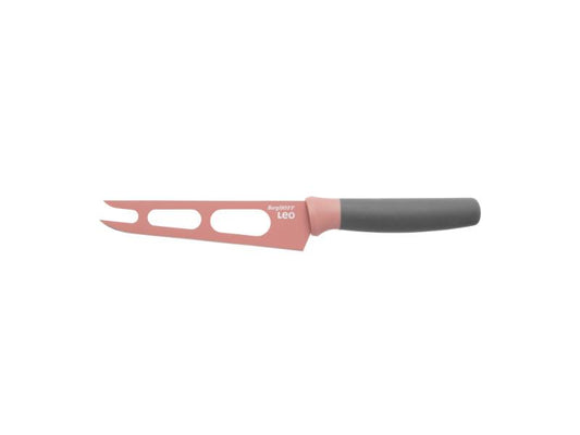BergHOFF Leo 5" Stainless Steel Cheese Knife, Pink
