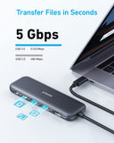 Refurbished Anker <b>332</b> USB-C Hub (5-in-1)