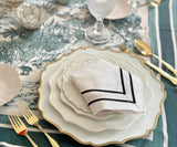 Embroidery Napkins - Black Dinner Napkins