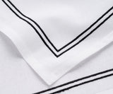 Embroidery Napkins - Black Dinner Napkins