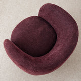 Bloom Upholstered Swivel Barrel Accent Chair (1-Piece)