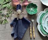 Navy Linen Napkins