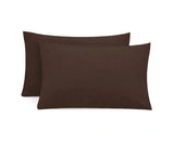 100% Cotton Sateen Pillowcases - Set of 2