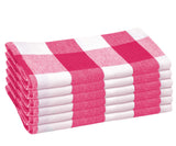 Custom Buffalo Plaid Napkins - Pastel Color Napkins